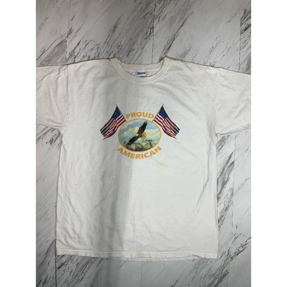 Vintage “Proud American” Tee